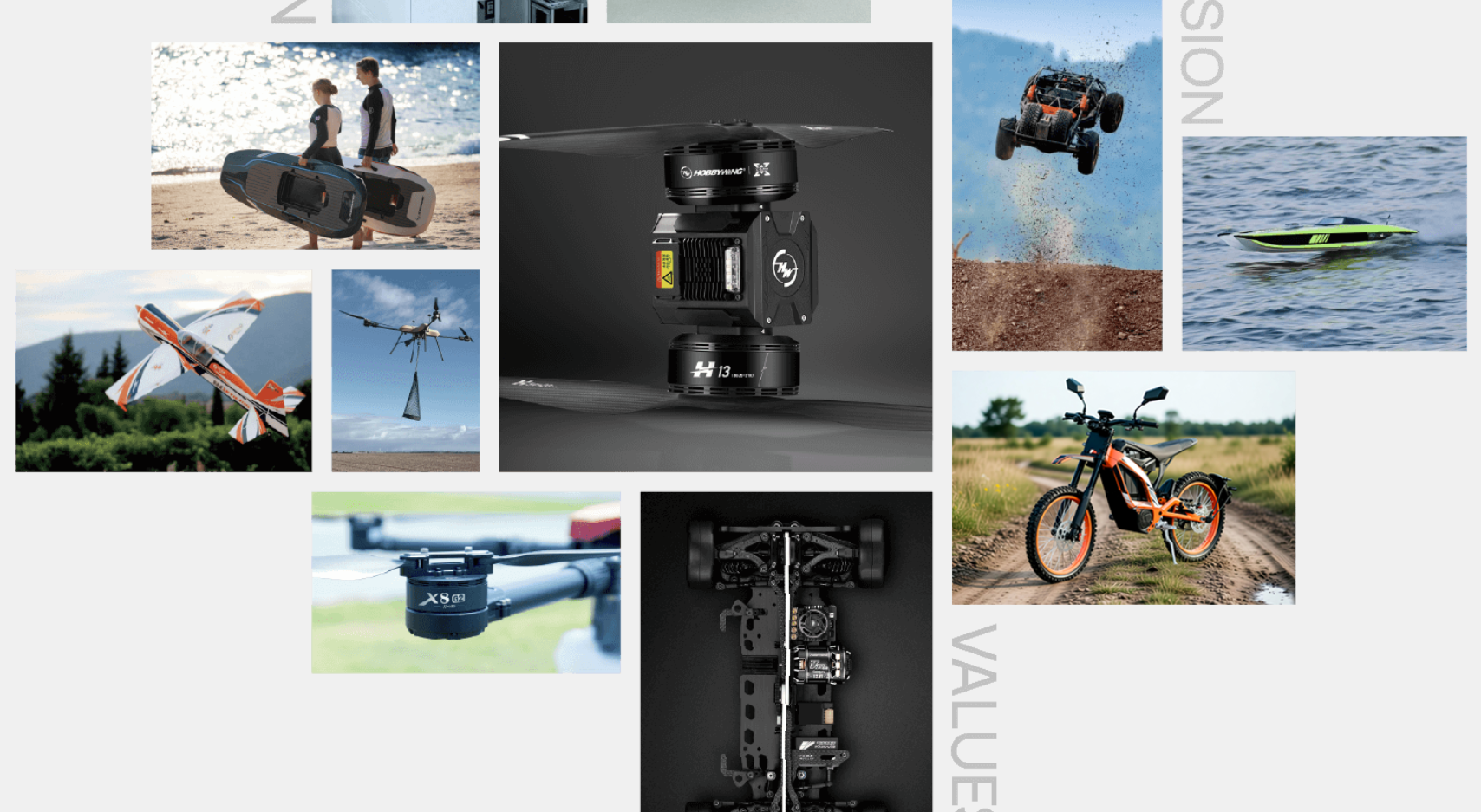 Modern manufacturing facility with advanced equipment, clean industrial environment, professional team working